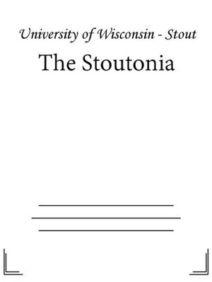 cover image of The Stoutonia